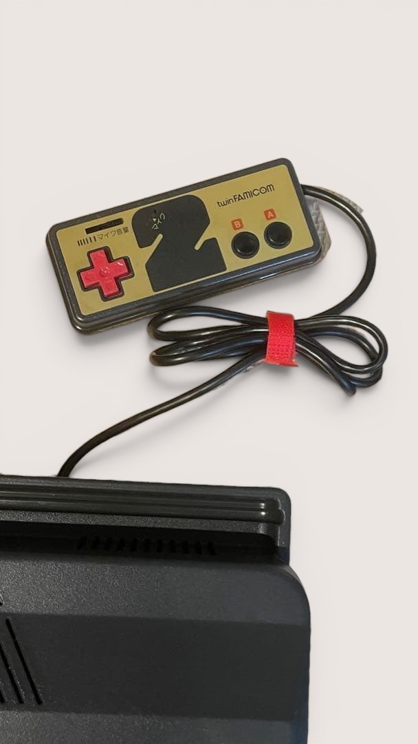 SHARP Twin Famicom AN-500B Tested Working Disk System Famicom Japan #306