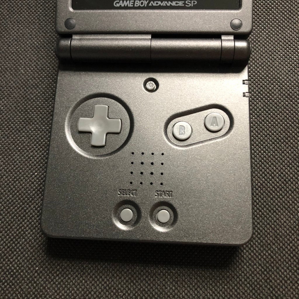 Console Nintendo Gameboy Advance SP Black with IPS V2 101 backlit screen