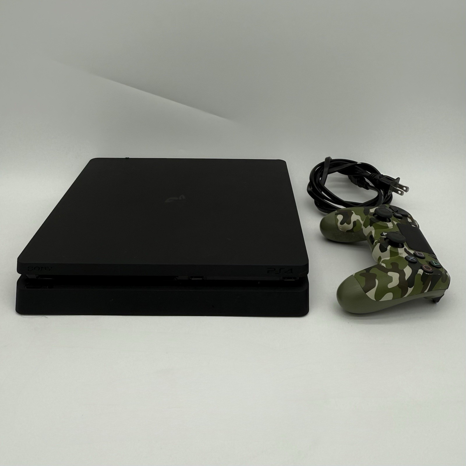 Sony PlayStation 4 Slim 500GB PS4 Console W/OEM Controller & Cord Tested Working