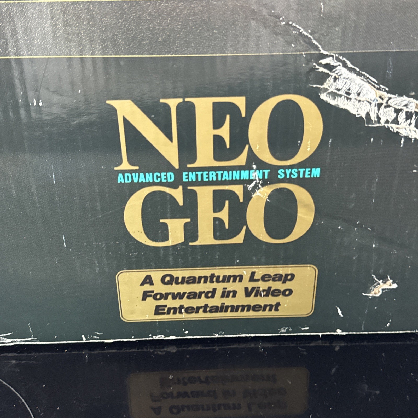 NEO GEO AES MAX 330 MEGA CONSOLE COMPLETE IN BOX TESTED WORKING