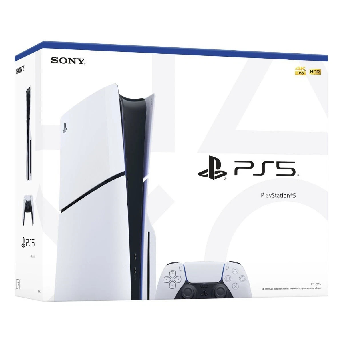 Sony PS5 Slim Disc Edition 1TB Console White Brand New Factory Sealed