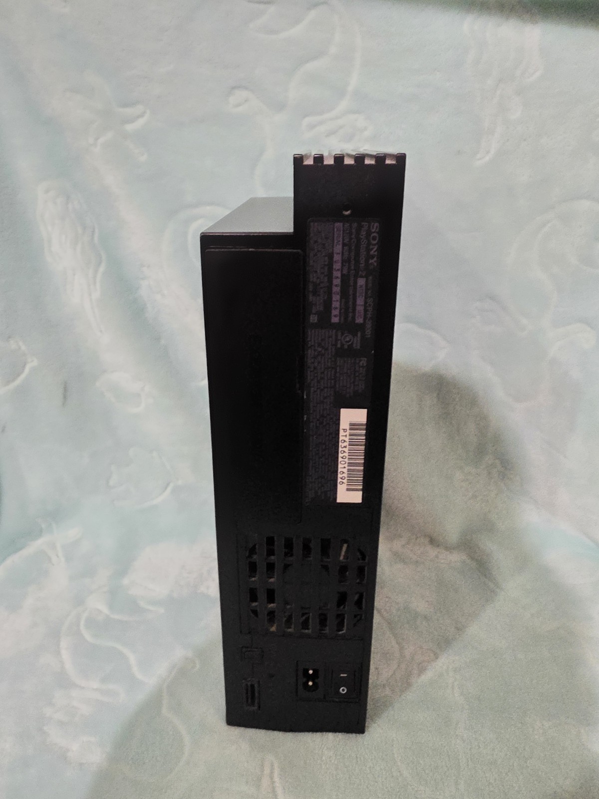 Sony PlayStation 2 Black Fat Console-Not Working-Parts Only-As Is