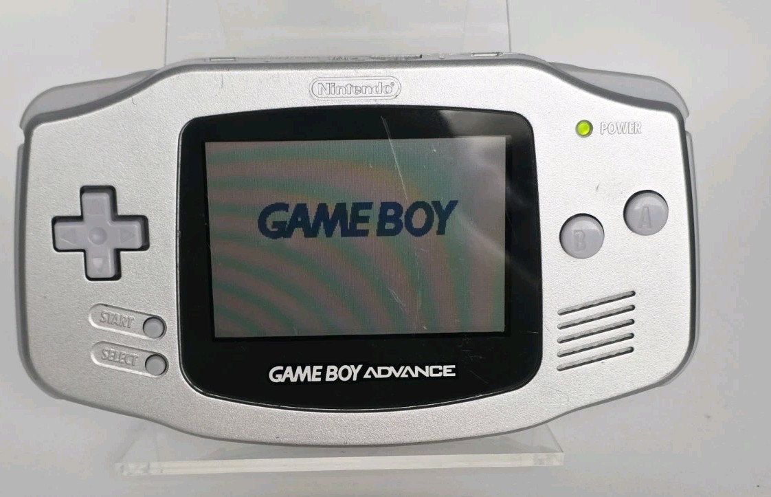 Nintendo Game Boy Advance Console Grey/Silver Model #AGB-001 (Console Only)