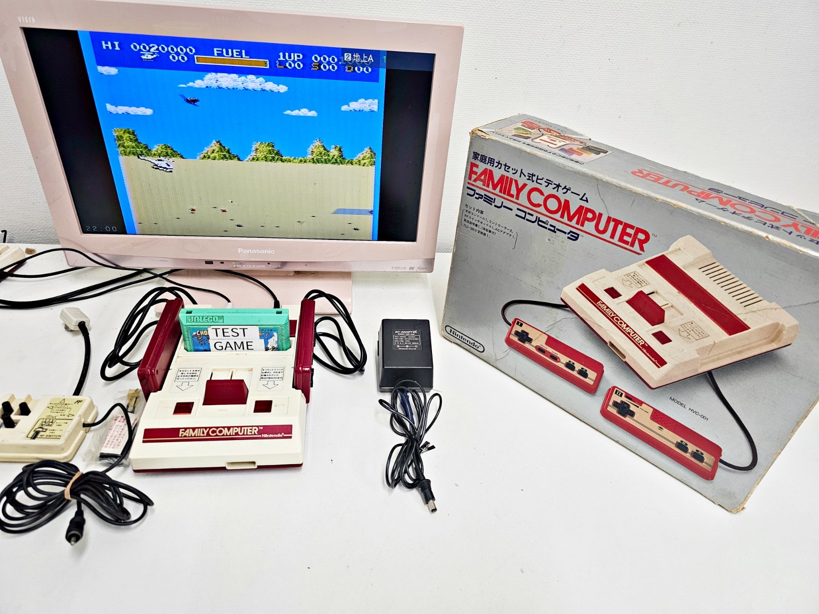 Nintendo Famicom Console Boxed Square Button Japan – DHL 1 week to USA