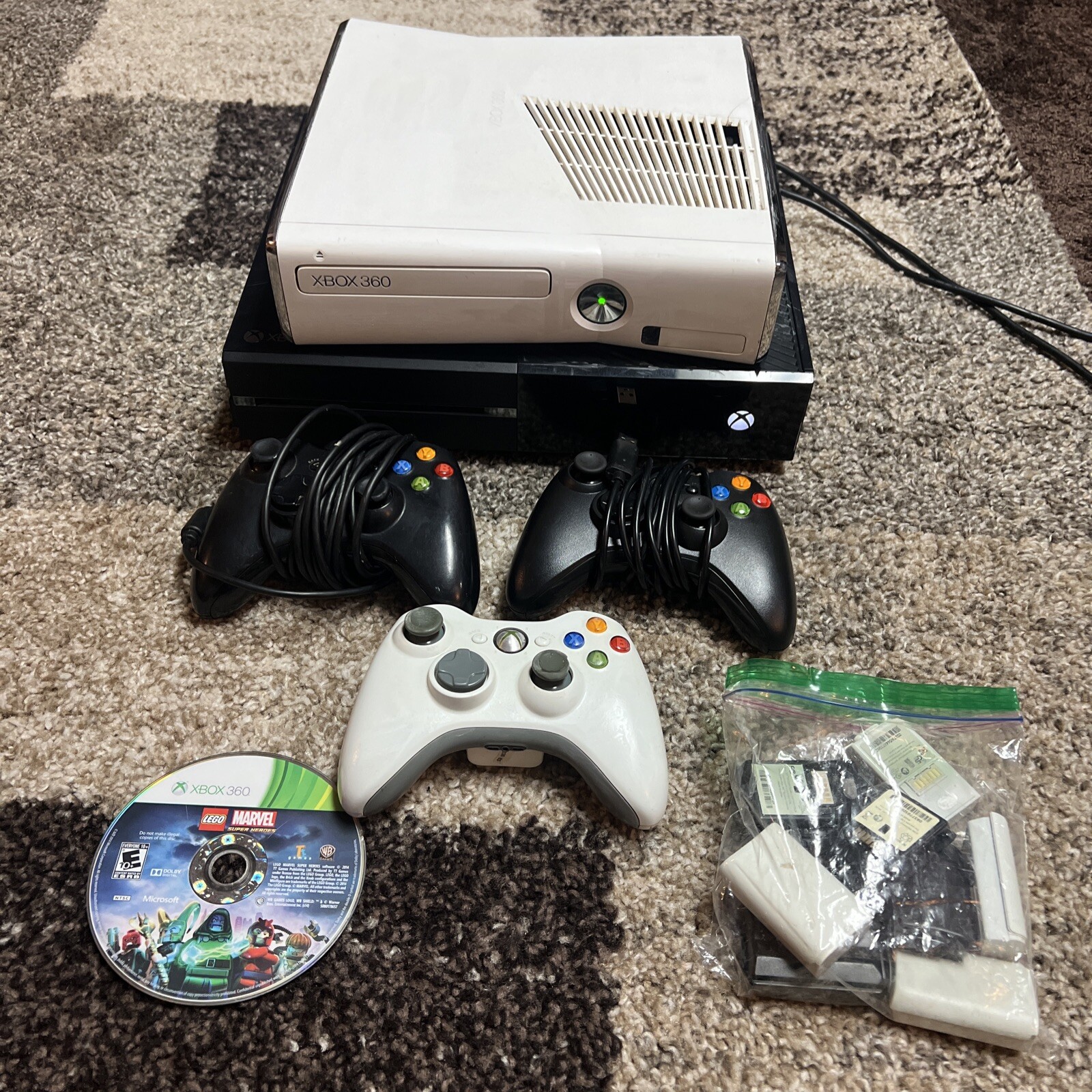 Xbox One 500G Console Xbox 360 Console Gaming System Games Bundle Lot