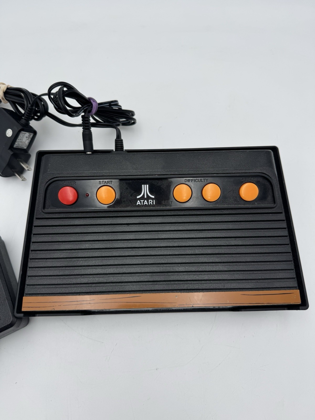 Atari AR2660 Flashback 4 Retro Gaming Console – Black/Brown + P2 Controller