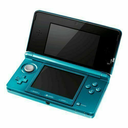 Nintendo 3DS – Aqua Blue, (kit)