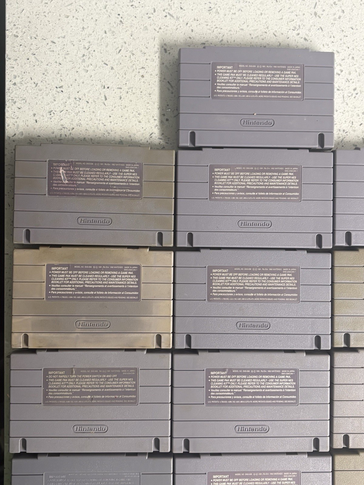 Super Nintendo SNES Bundle 16 Games Contra 3 TMNT 4 MariokartTested Working Read