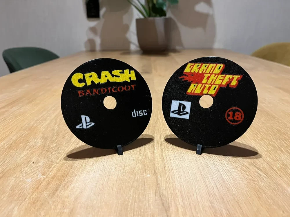 Playstation 1 Console + 12 Game Coasters