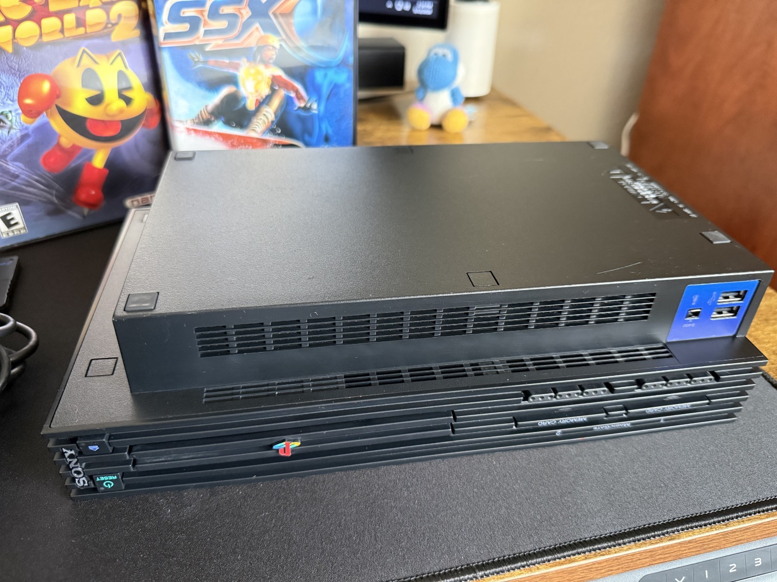 Sony PS2 Console Bundle SCPH-30001 w/2Games, 1 Cntrlr, 8MB MC, Cables – Tested!