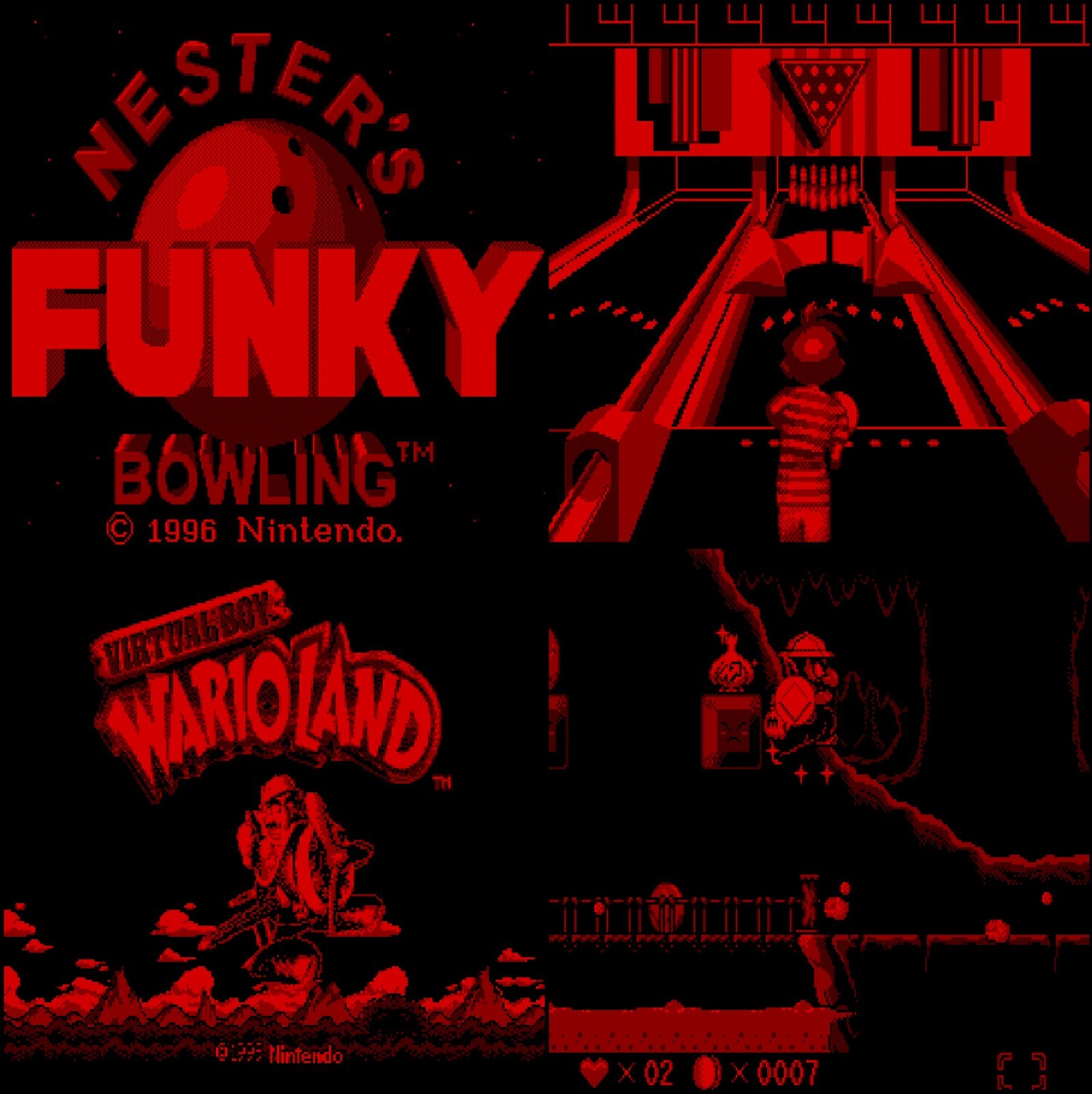 Virtual Boy Console w/ VirtualTap RGB VGA Single/Dual Output USB-C and More!
