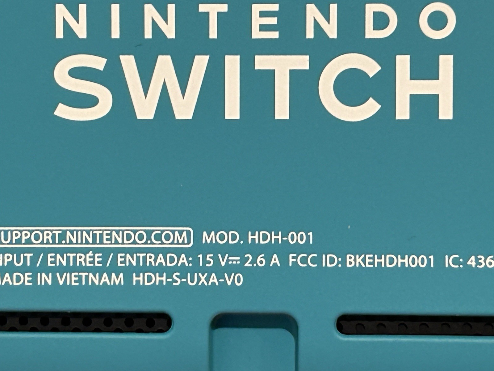 Nintendo Switch Lite Console With Box Tested 👍 Turquoise HDH-001 EUC