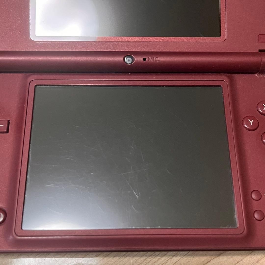 Nintendo DSi LL Wine Red Console Tested Working Region Free