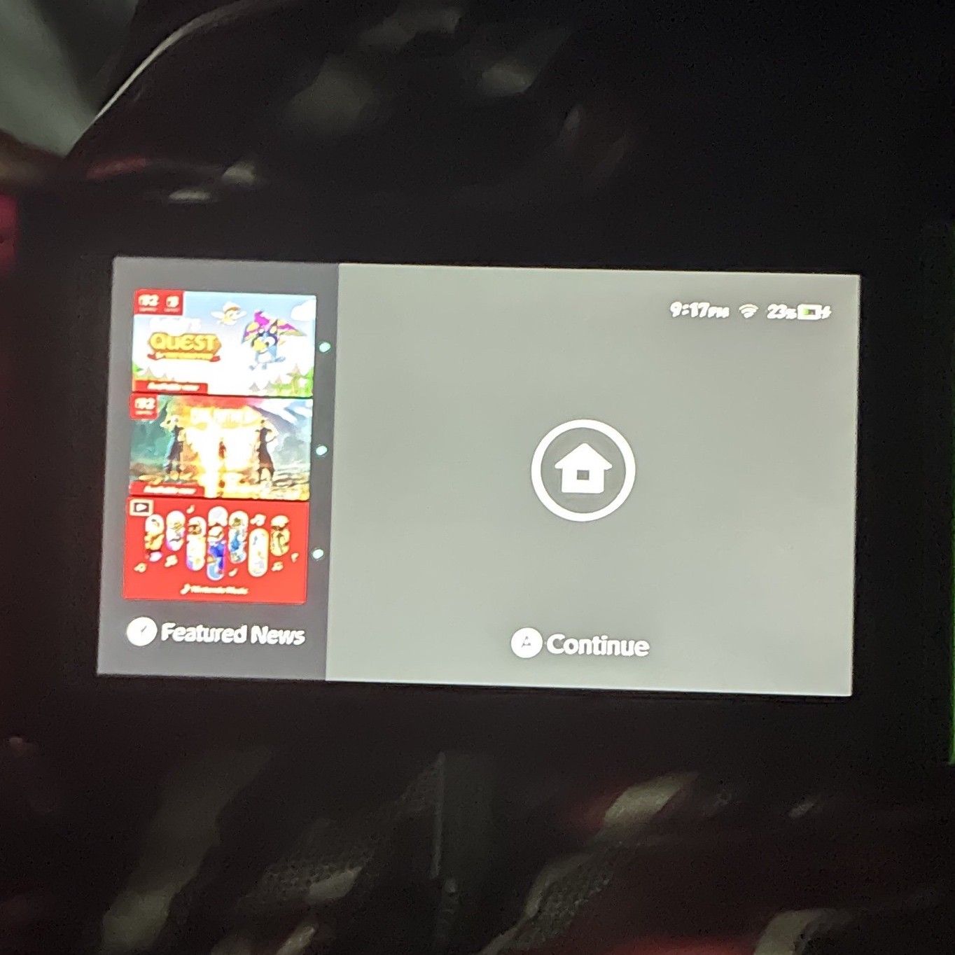 Nintendo Switch Handheld Console Neon Red/Green Joy-Cons, Wi-Fi, USB-C