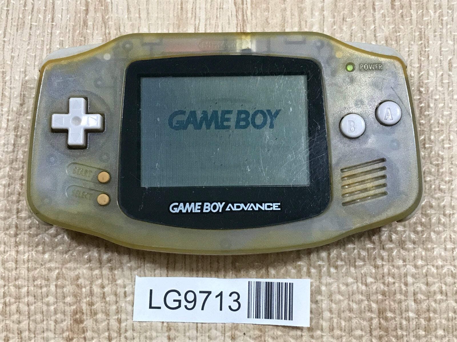 GameBoy Advance Milky Blue Console Nintendo Japan – With Defects LG9713