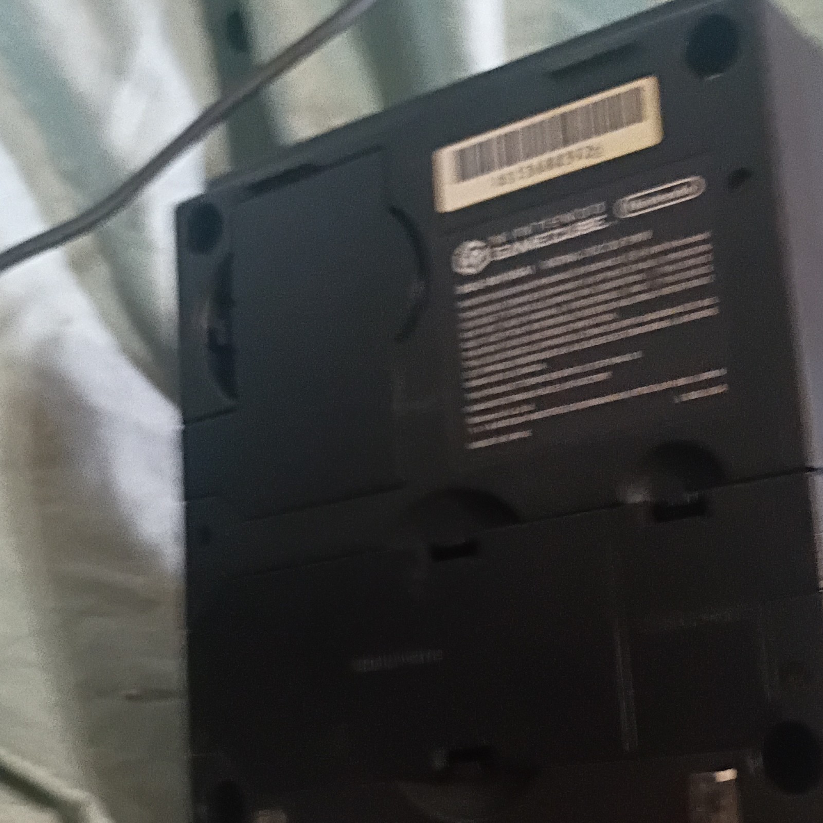 Nintendo GameCube Console Black Controllers Composite RCA Multiplayer Cables