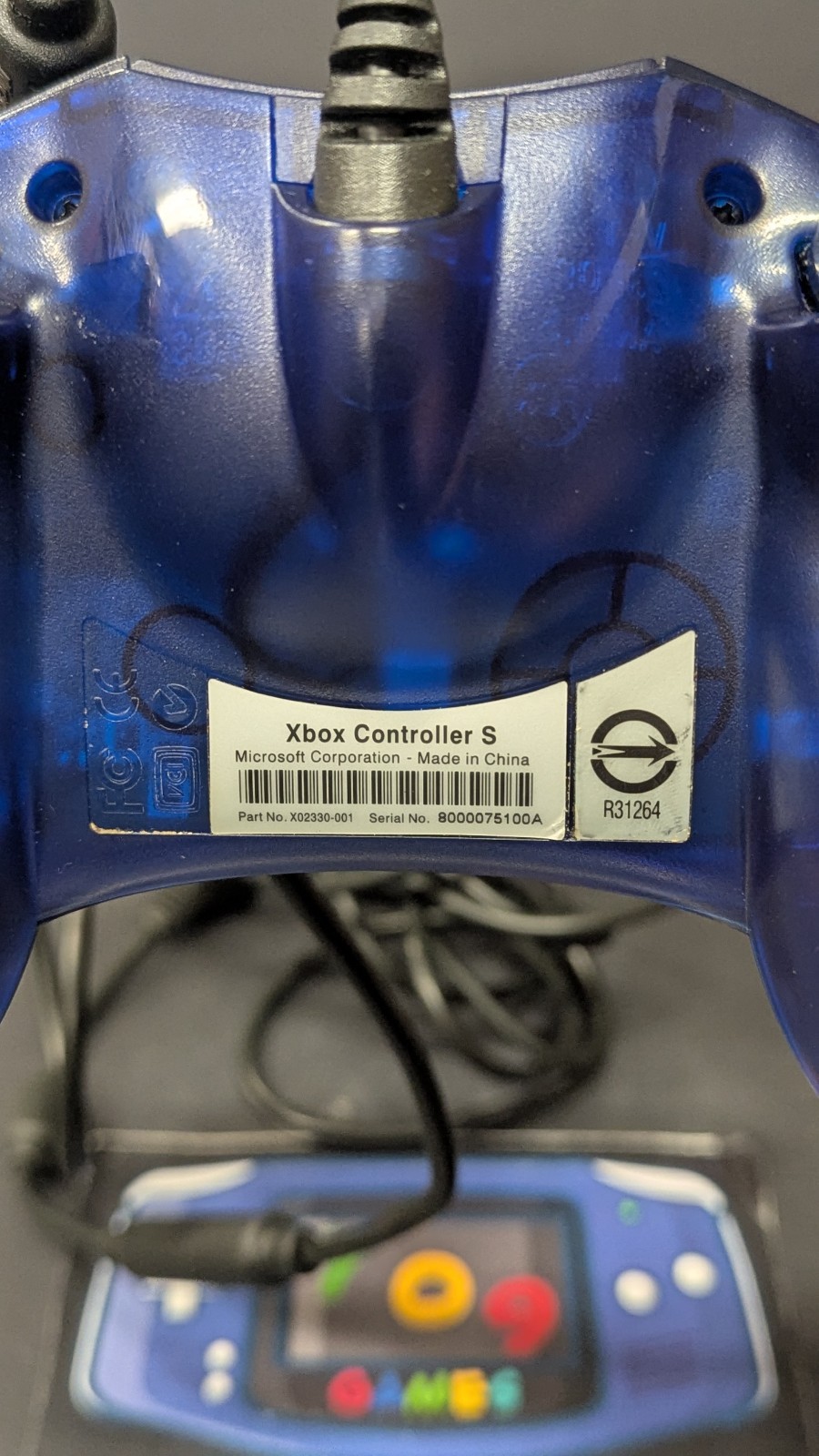 Original Microsoft Xbox Console Ice Blue Halo 2 Canadian Edition USA Region RARE