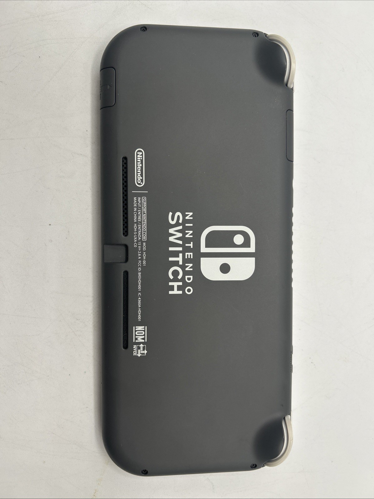 Nintendo Switch Lite Handheld Console 32GB Gray/Blue USB-C w/ Case No Charger