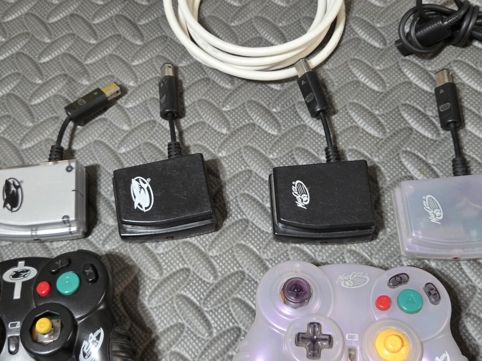 Nintendo GameCube OEM Bundle w/HDMI Adapter GCHD Mk-II & Wireless Controllers