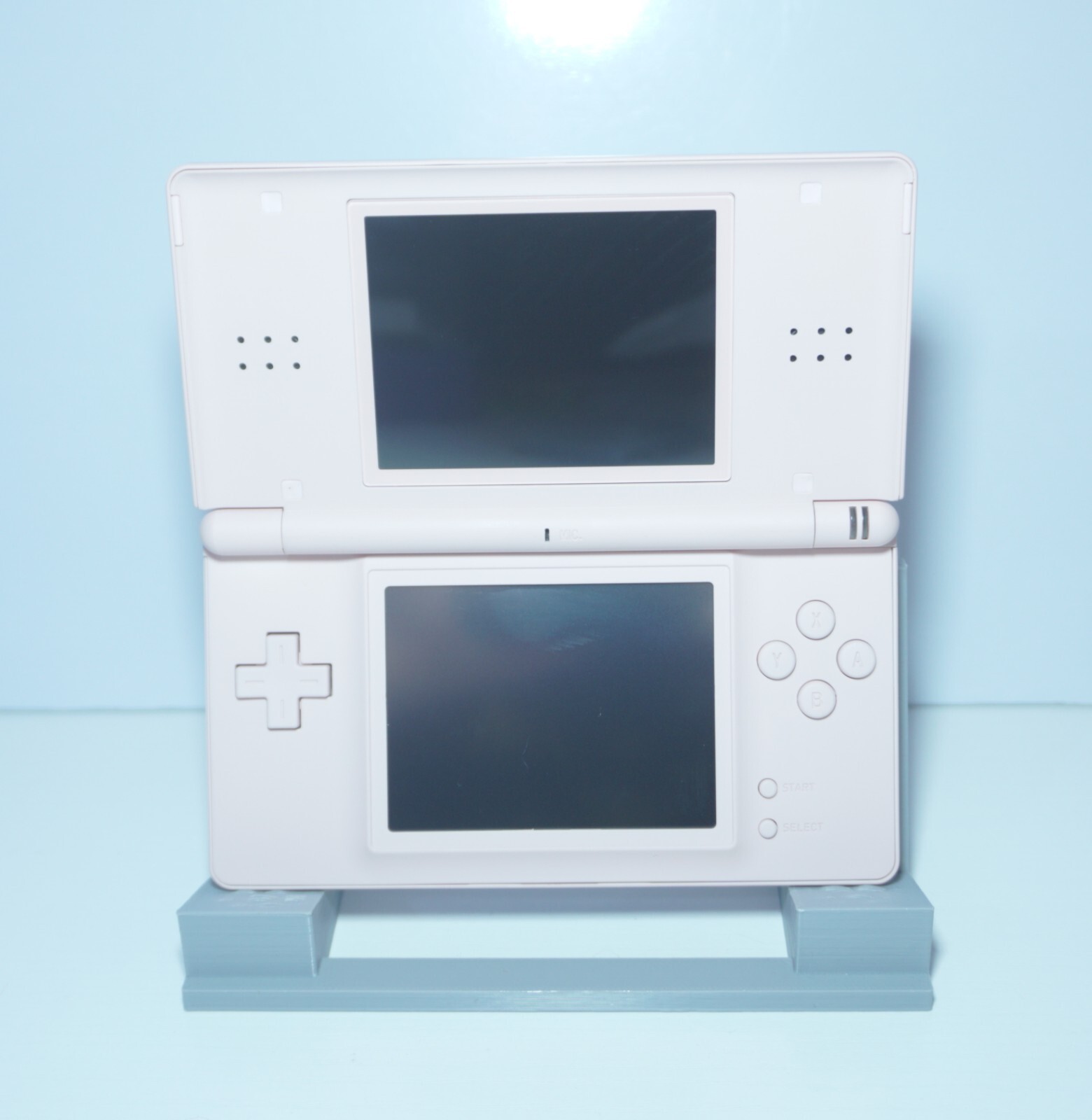 Nintendo DS Lite Soft Cherry Blossoms Pink Handheld System with Charger & Stylus