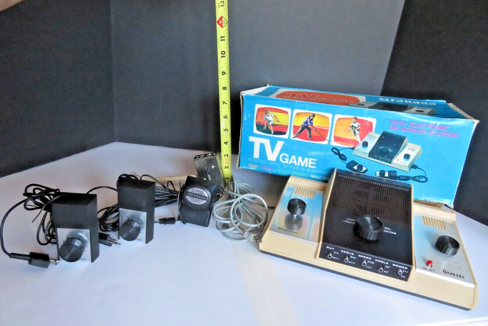 1977 GRANADA® TV GAME Magnavox® *VIDEO* EP-500 4-in-1 Video Arcade Game Console