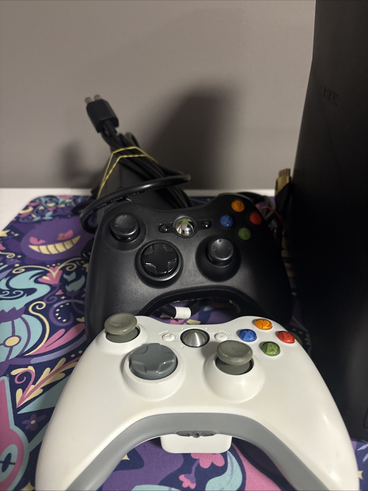 Microsoft Xbox 360 250GB W/ 2 Controllers, 11 Games Fully Tested