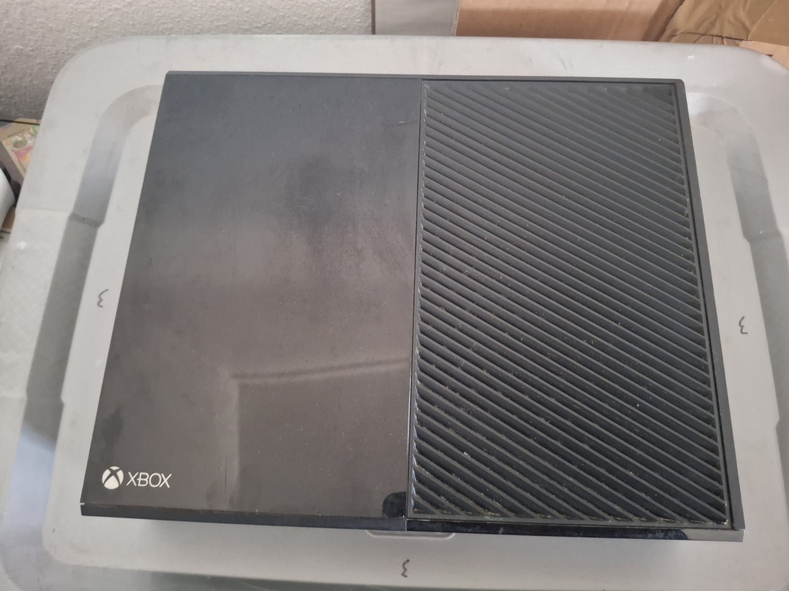Black Xbox One Model 1540 Console Only With 2 Games