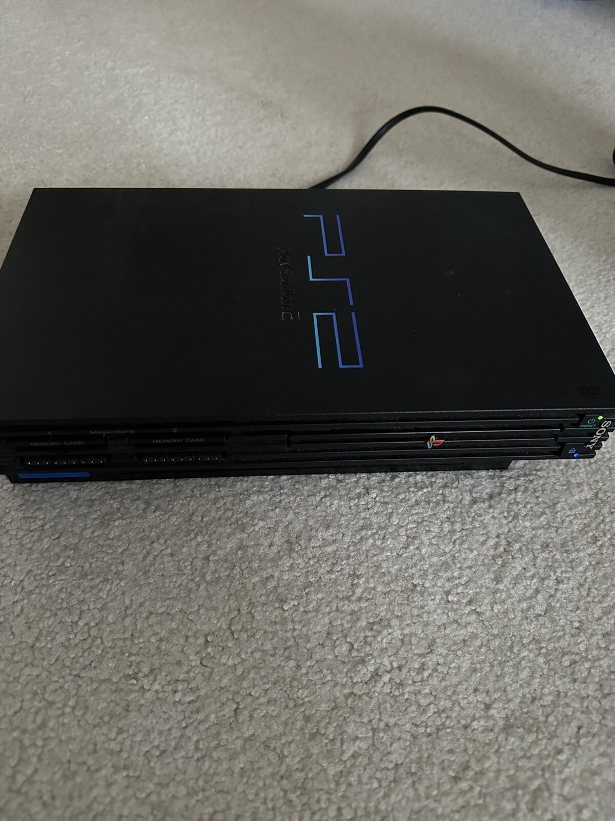 FAT Playstation 2 Console PS2 With All Cables, Multiple Controllers, Many Games