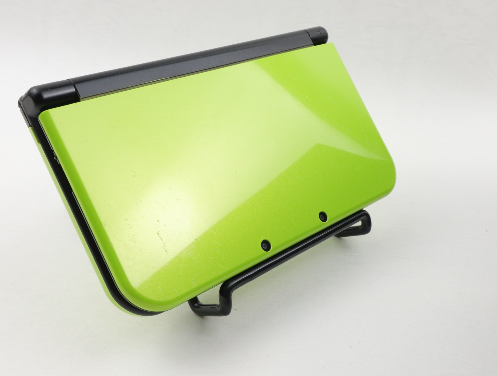 New Nintendo 3DS XL LL Console Lime Black Excellent / Region Free