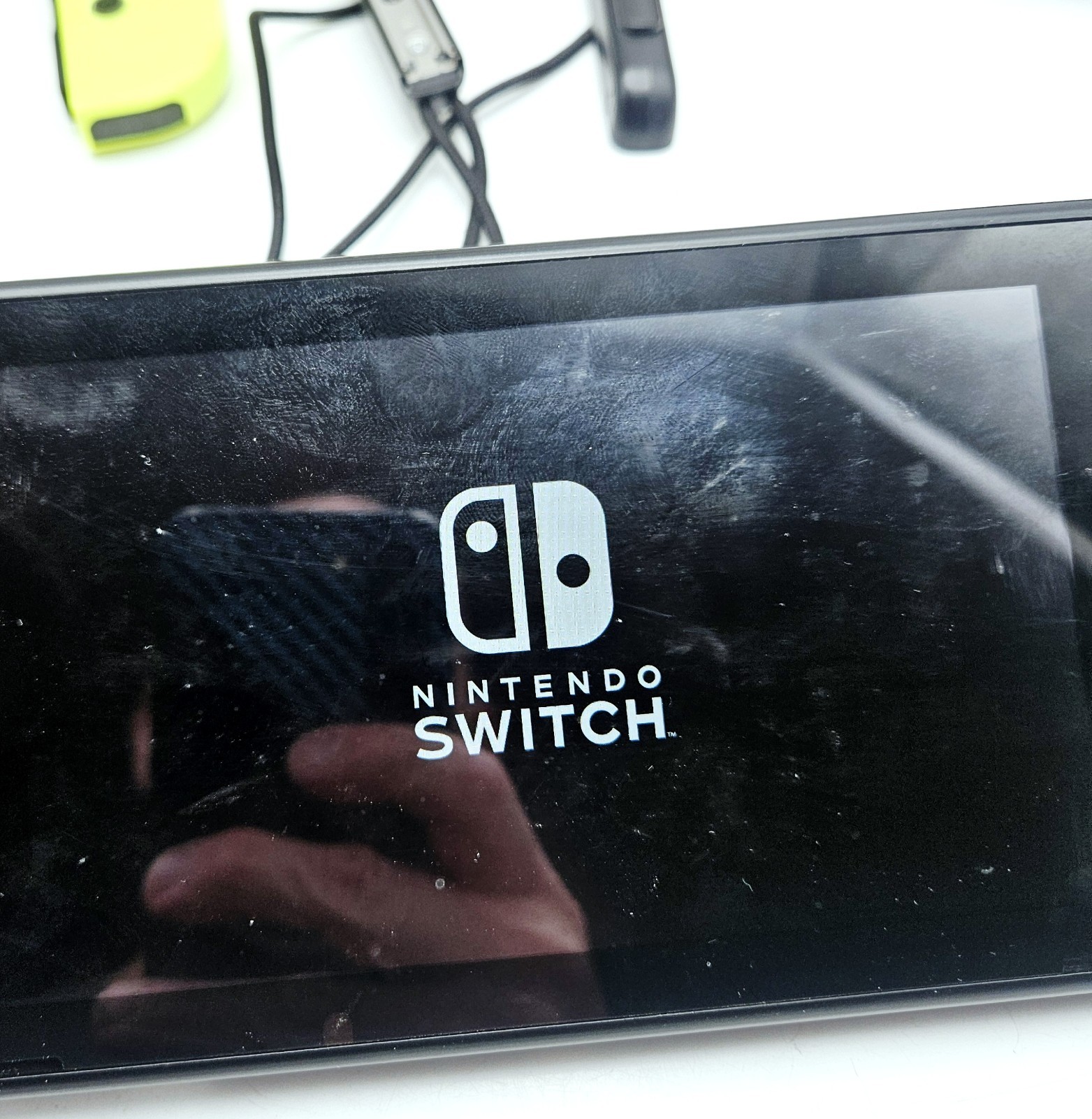 V1 Nintendo Switch Launch Day One Console 150k Serial # Extras in Box