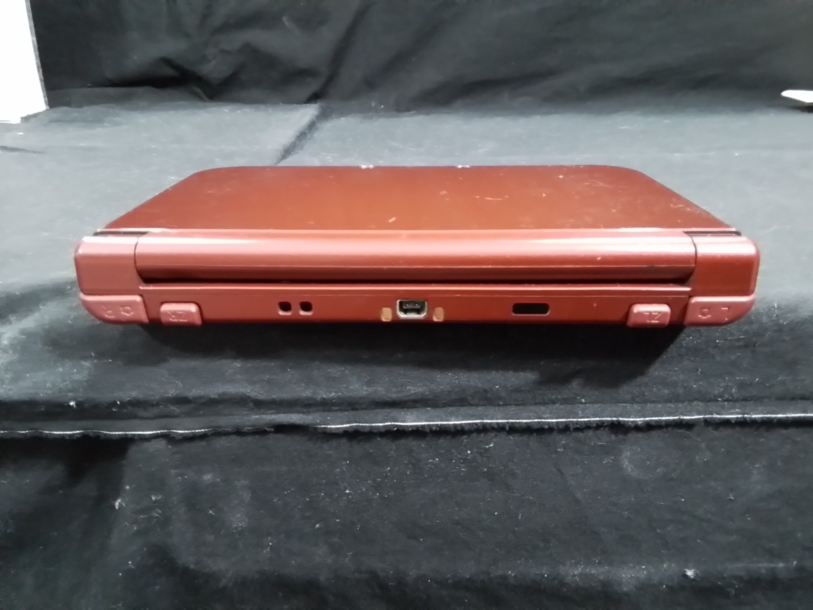 Red/Ruby New Nintendo 3DS XL Handheld System +Charger +Stylus +32GB SD Card Test