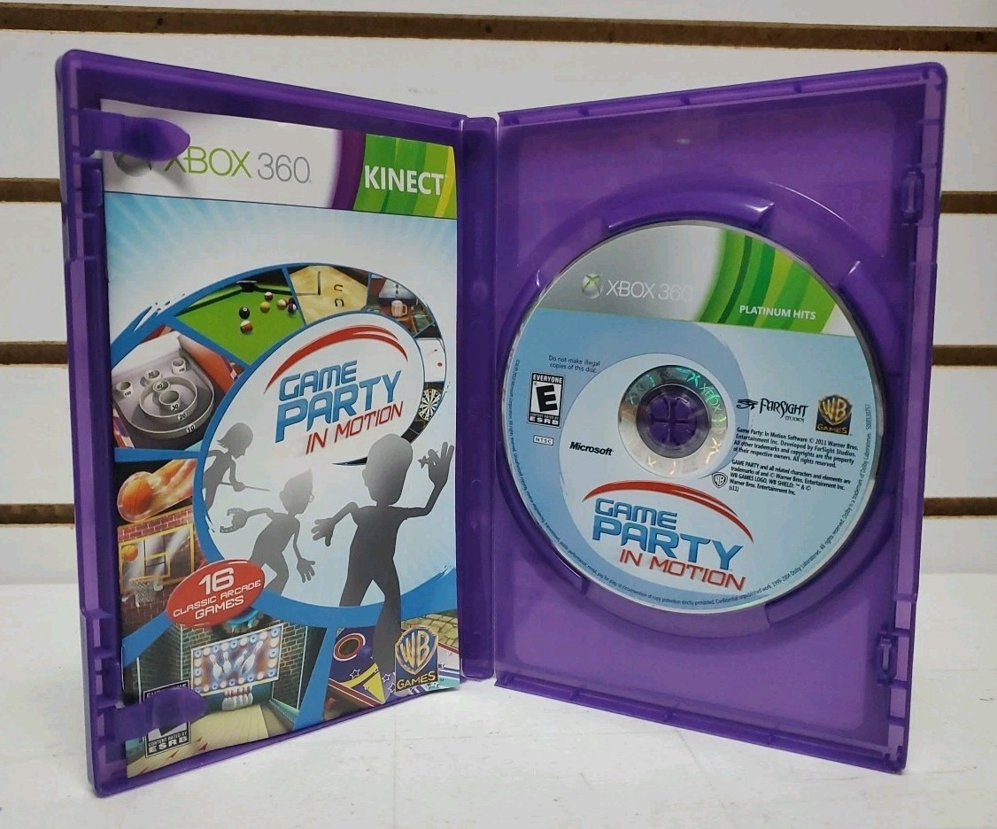 Xbox 360 Kinect Sensor Bar Bundle w/Games – Tested & Works – Lot #10 *READ*