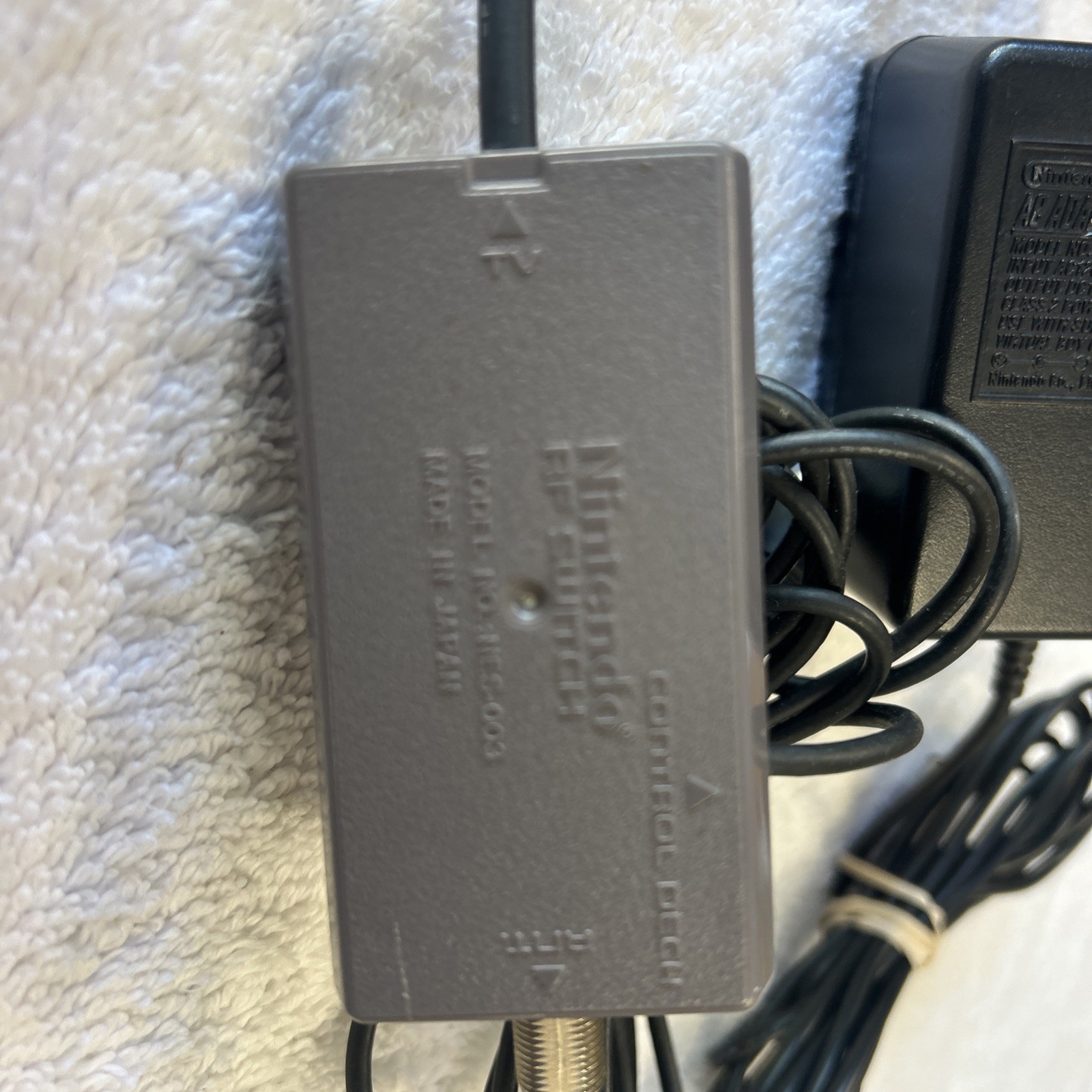 Super Nintendo console only. Includes RF Switch And Power Supply.