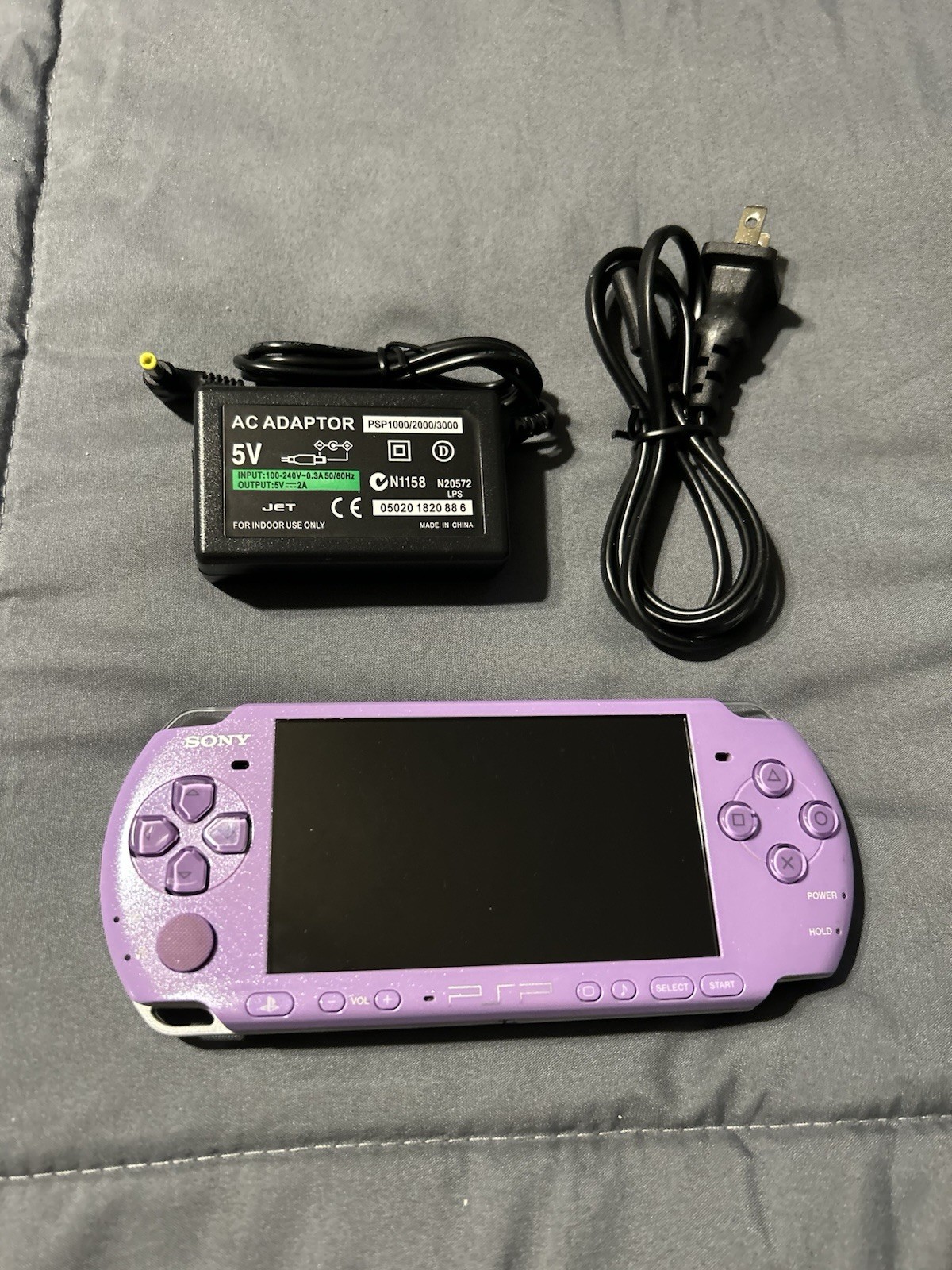 Sony PSP-3001 Hannah Montana Limited Edition – Lilac – Purple. Perfect Condition