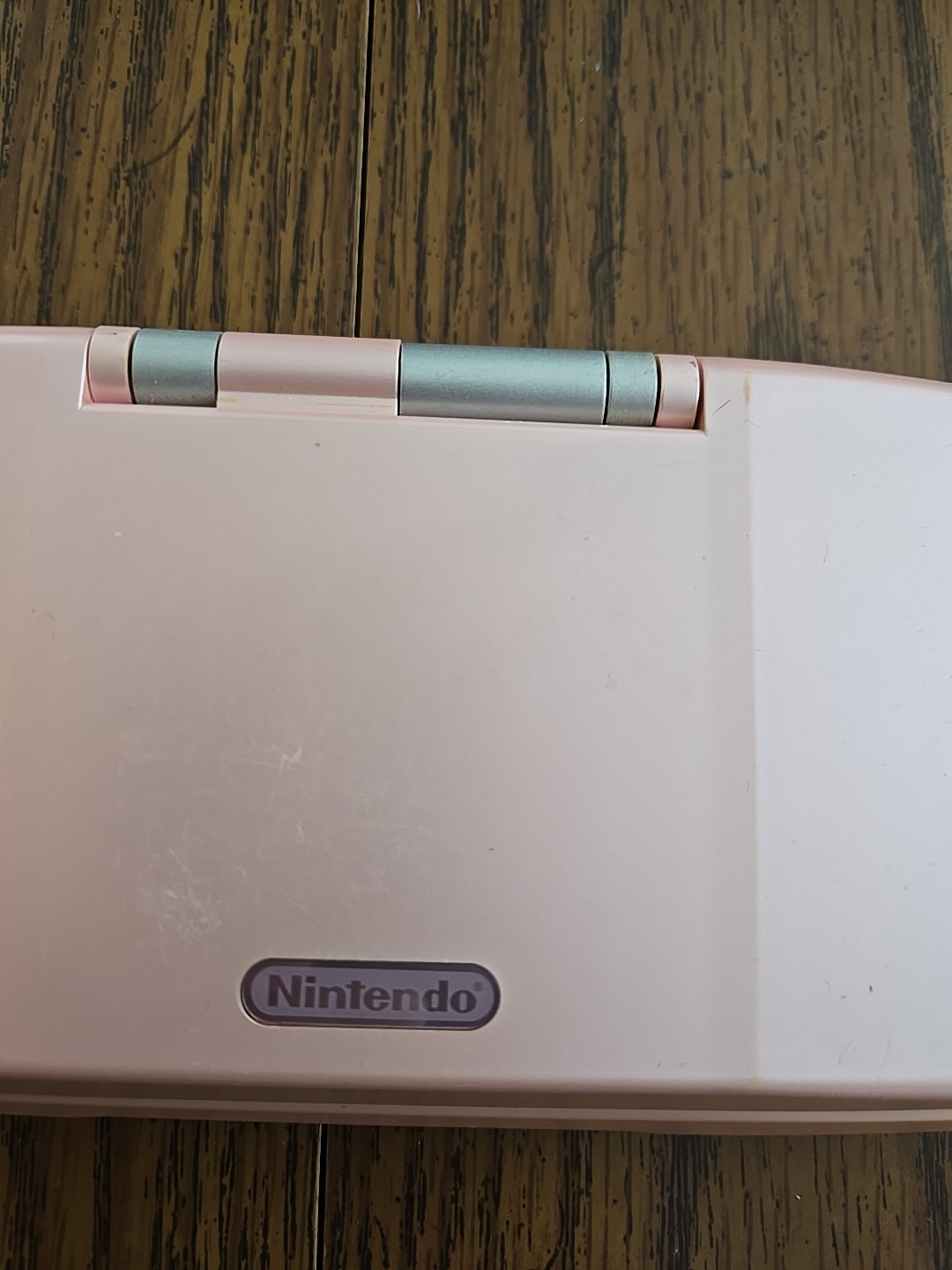 Nintendo DS Console Candy Pink Gray NTR-001 JPN 2004 nds GOOD HINGES
