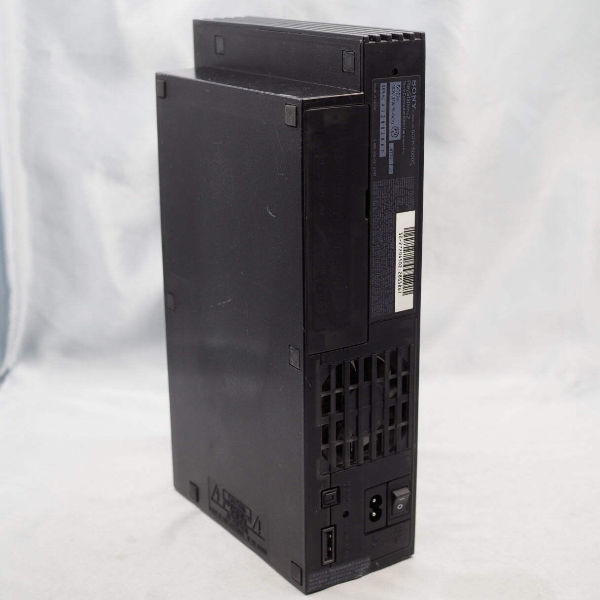 PS2 Console system SCPH-50000 Zen Black NTSC-J Tested Sony Playstation 2 ps2