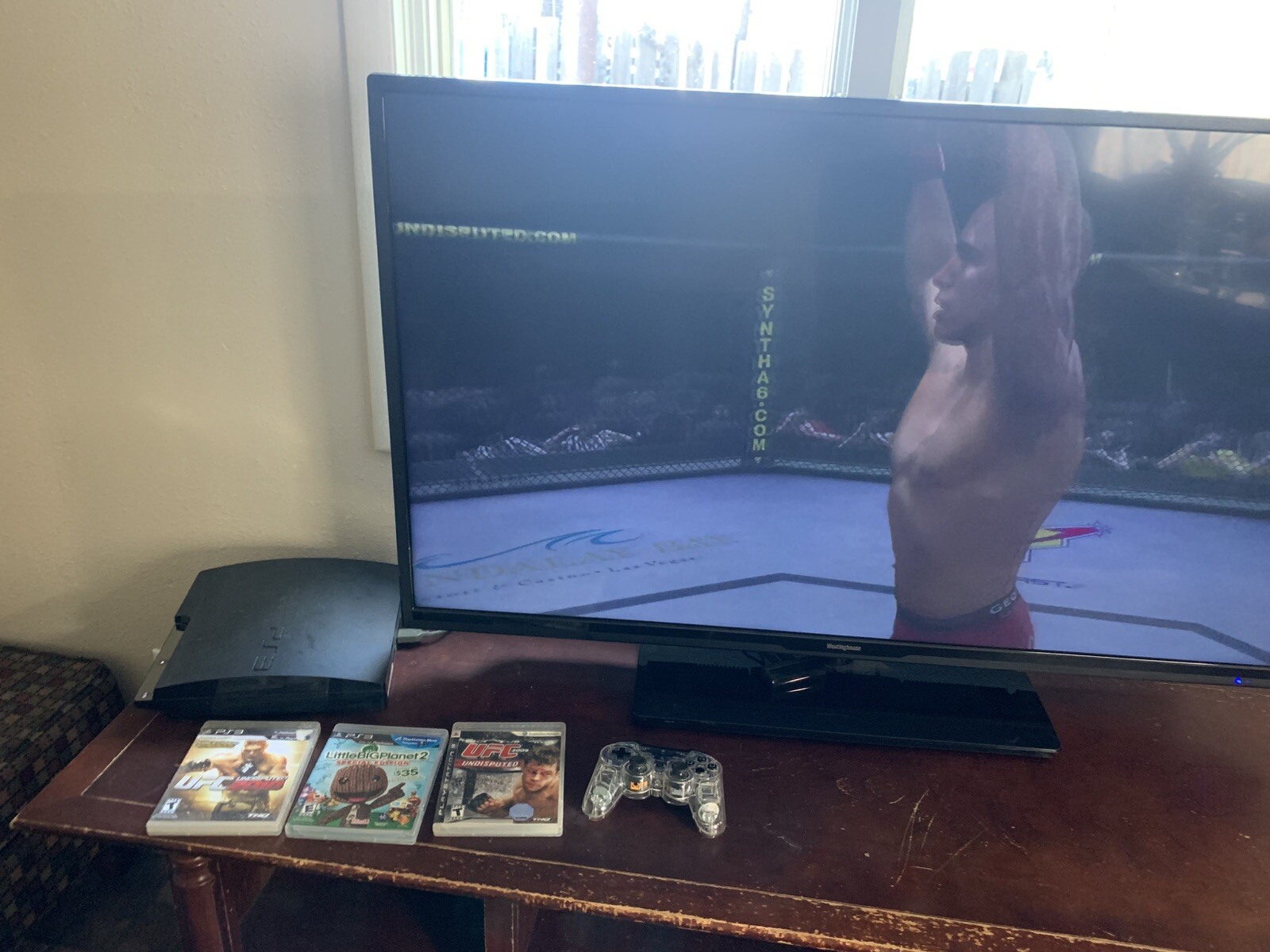Sony PlayStation 3 Console 3 PS3 Games + All Cords. Tested 100%
