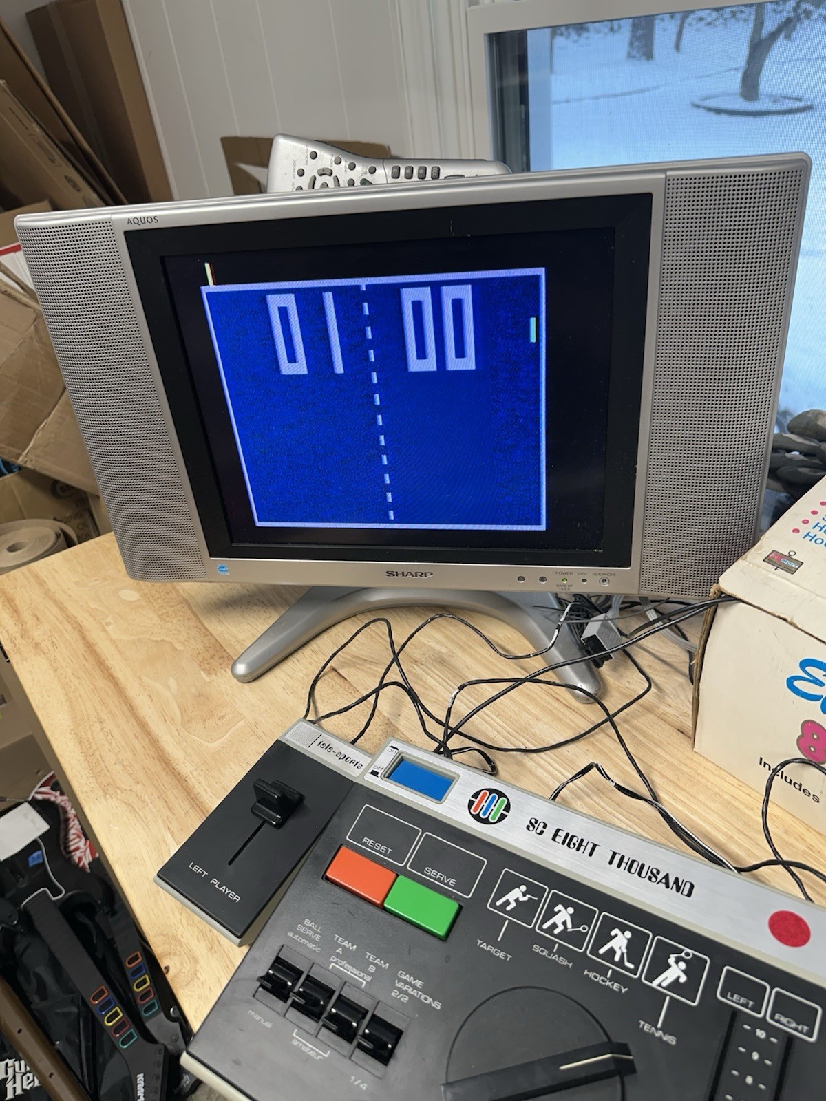 Radotin Electronic SC Eight Thousand 8000 TV Games Console Tested and Working