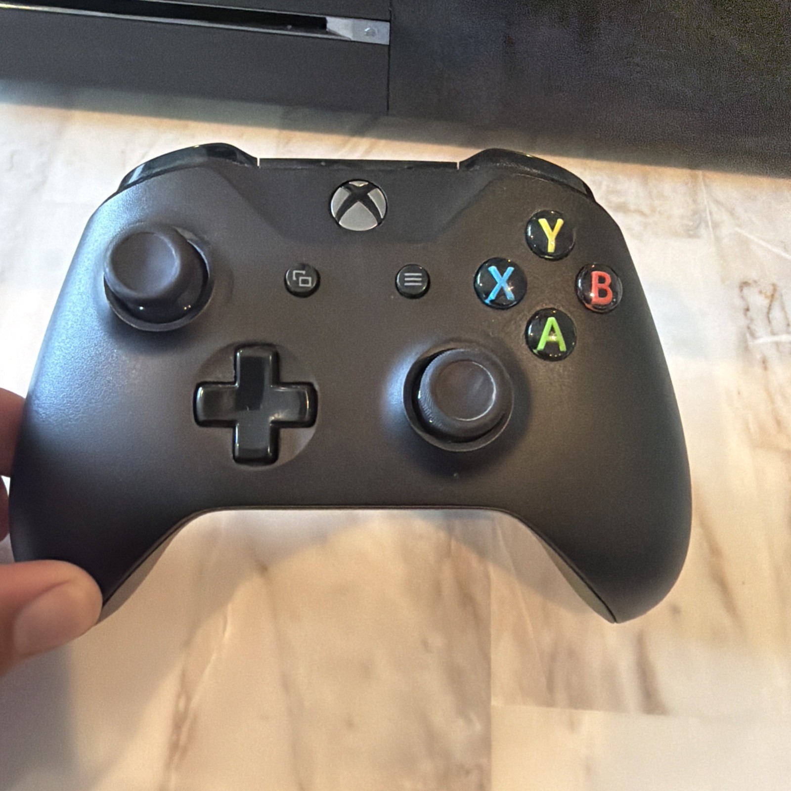 Xbox One 500GB Black Console Bundle Controller Cords Destiny Street Fighter Game