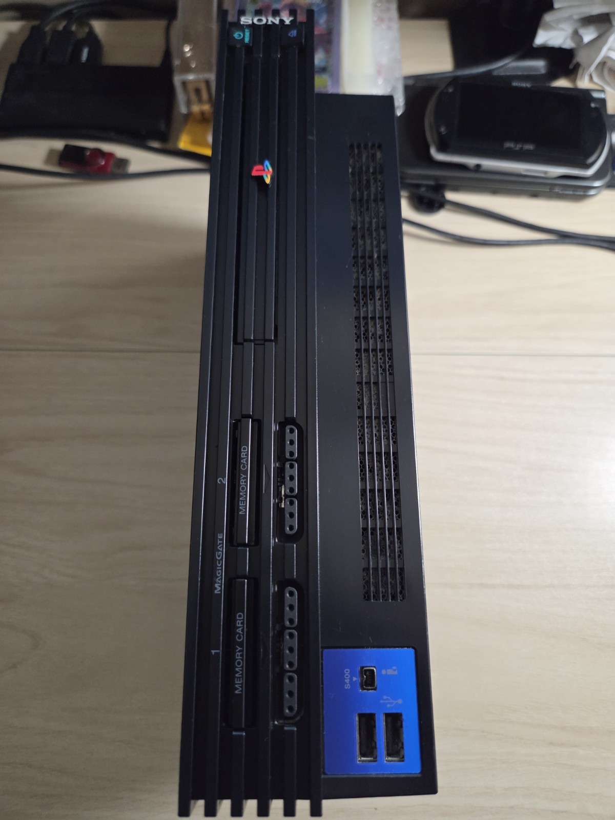 Sony PlayStation 2 Black Fat Console Model SCPH-39001 Lot for Repair or Parts