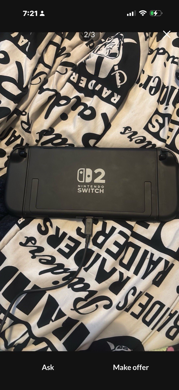 Nintendo Switch Handheld System w/ Joy-Con Wi-Fi USB-C Black