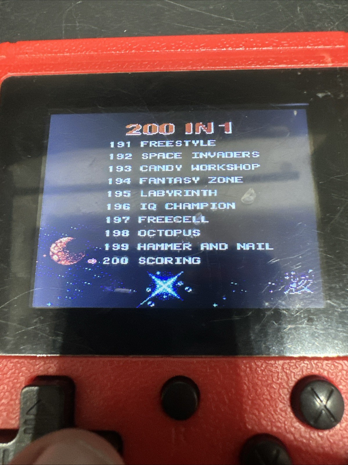 Merkury MI-PGC01 LCD Handheld Video Game System Backlit 200+ Games