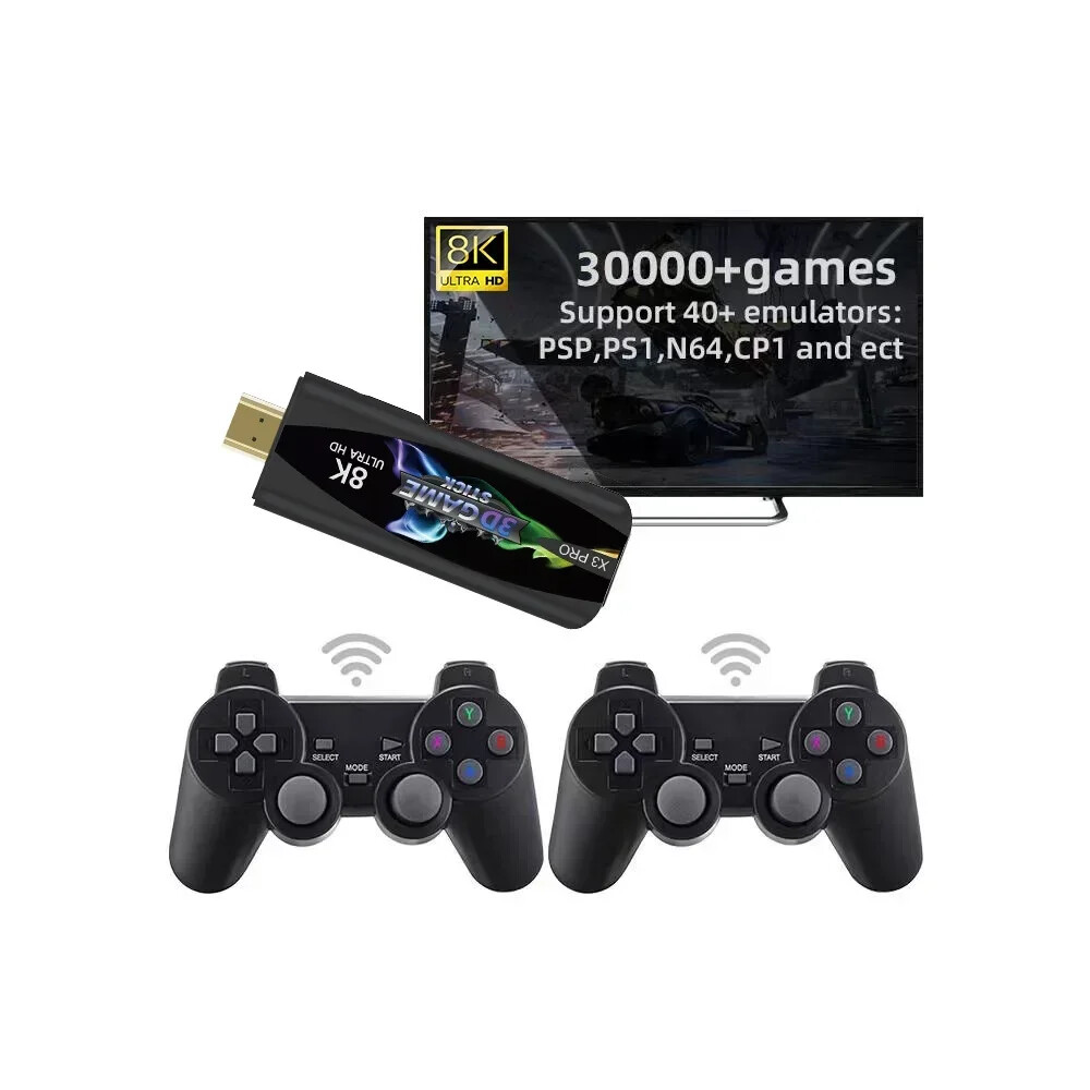 System Game 8K Retro Video Gam