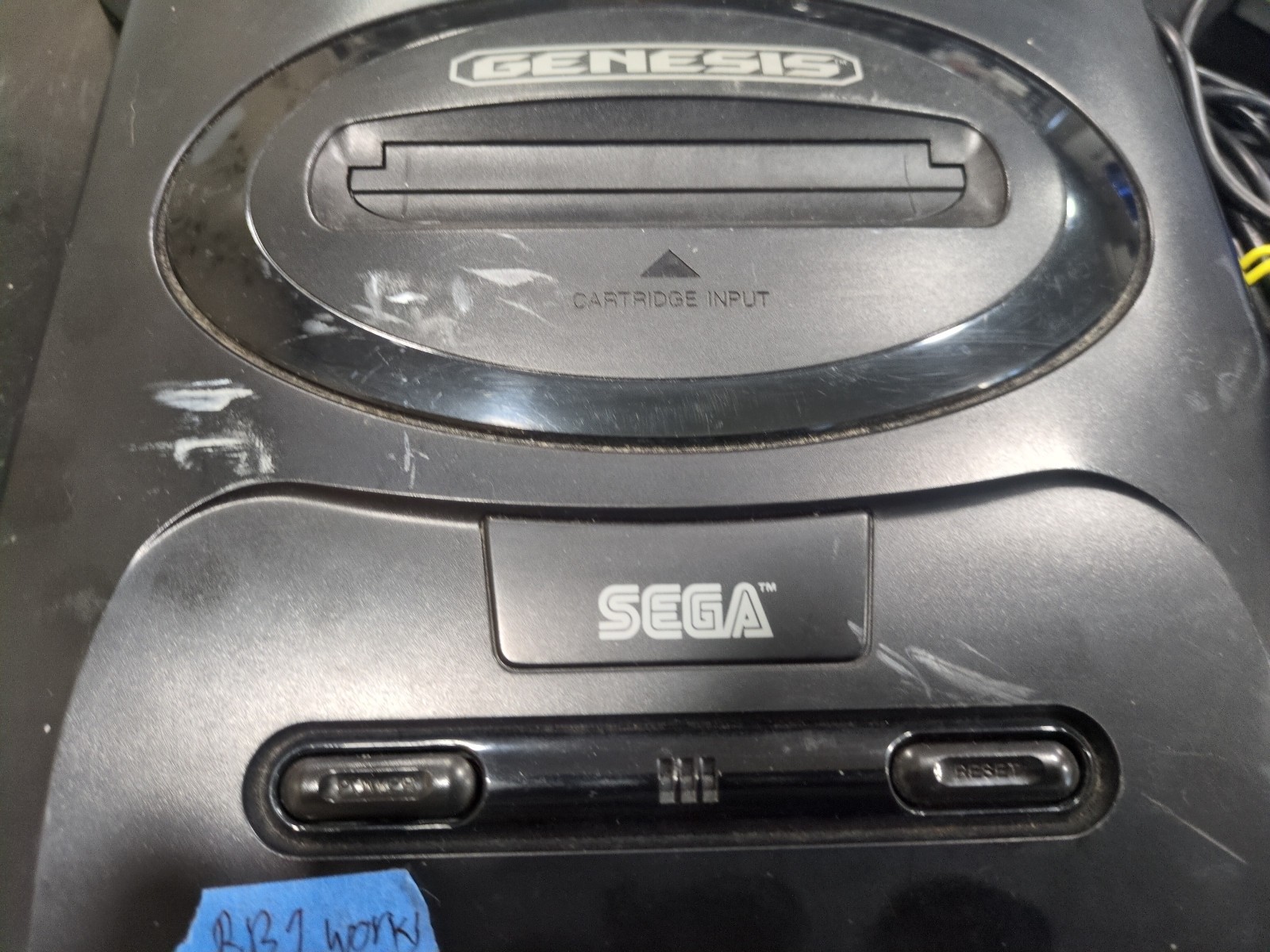 Sega Genesis Model 2 – Controller, OEM Power, RF included, Tested for one hour!