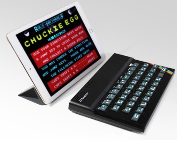 SINCLAIR ZX SPECTRUM The Recreated Edition (Phone Mac PC TV) Bluetooth Keyboard