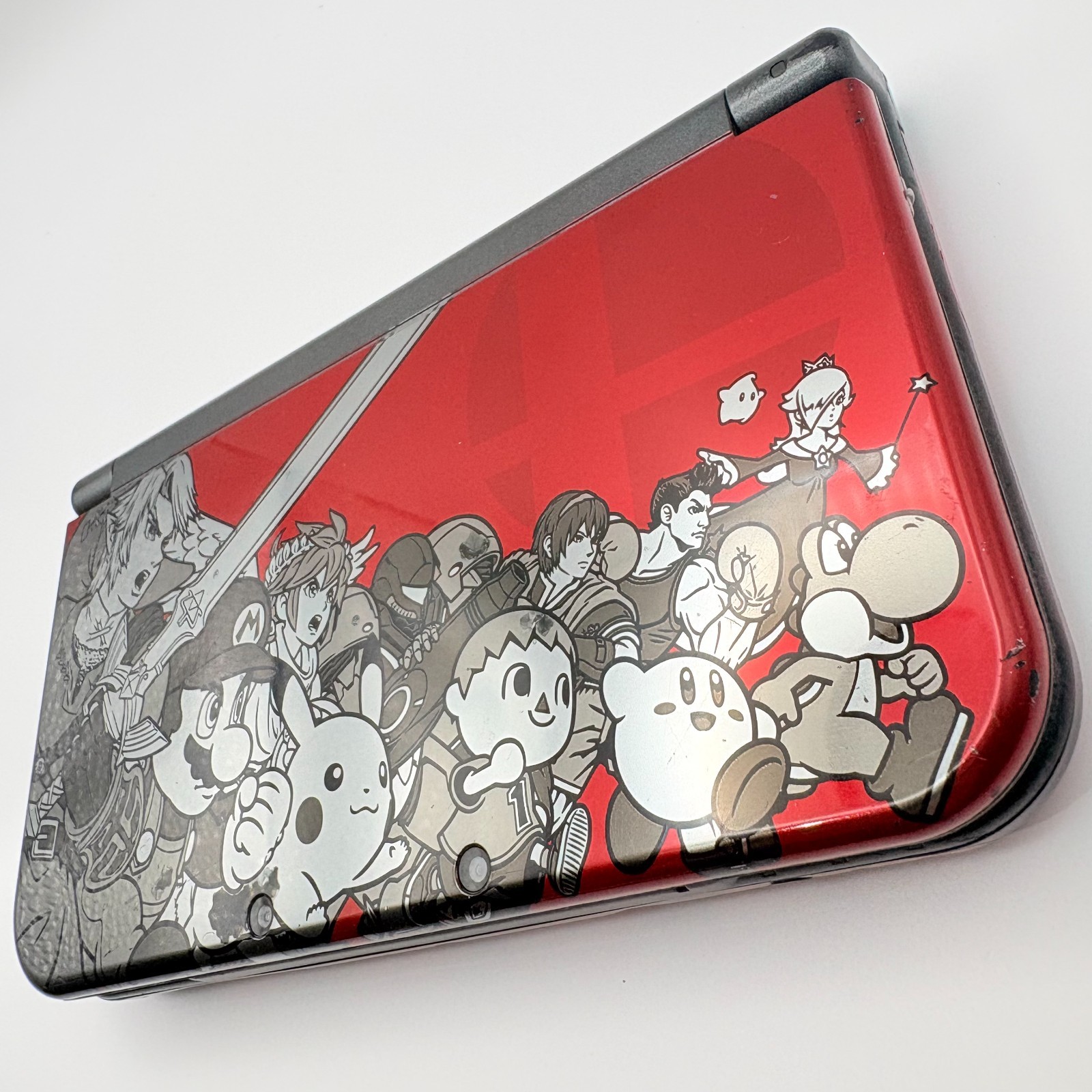 Used Limited Edition New Nintendo 3DS LL XL Smash Bros Japan Tested Authentic