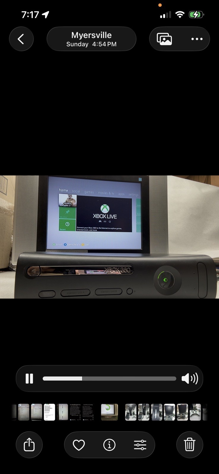 Xbox 360 120 Gb Hard Drive External Working Condition Preowned
