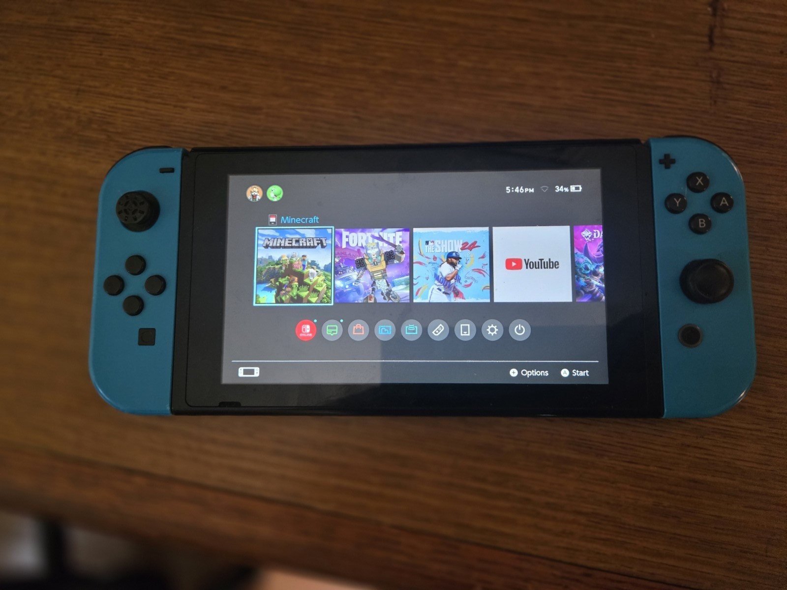 NINTENDO SWITCH HAC-001 CONSOLE ONLY WORKS