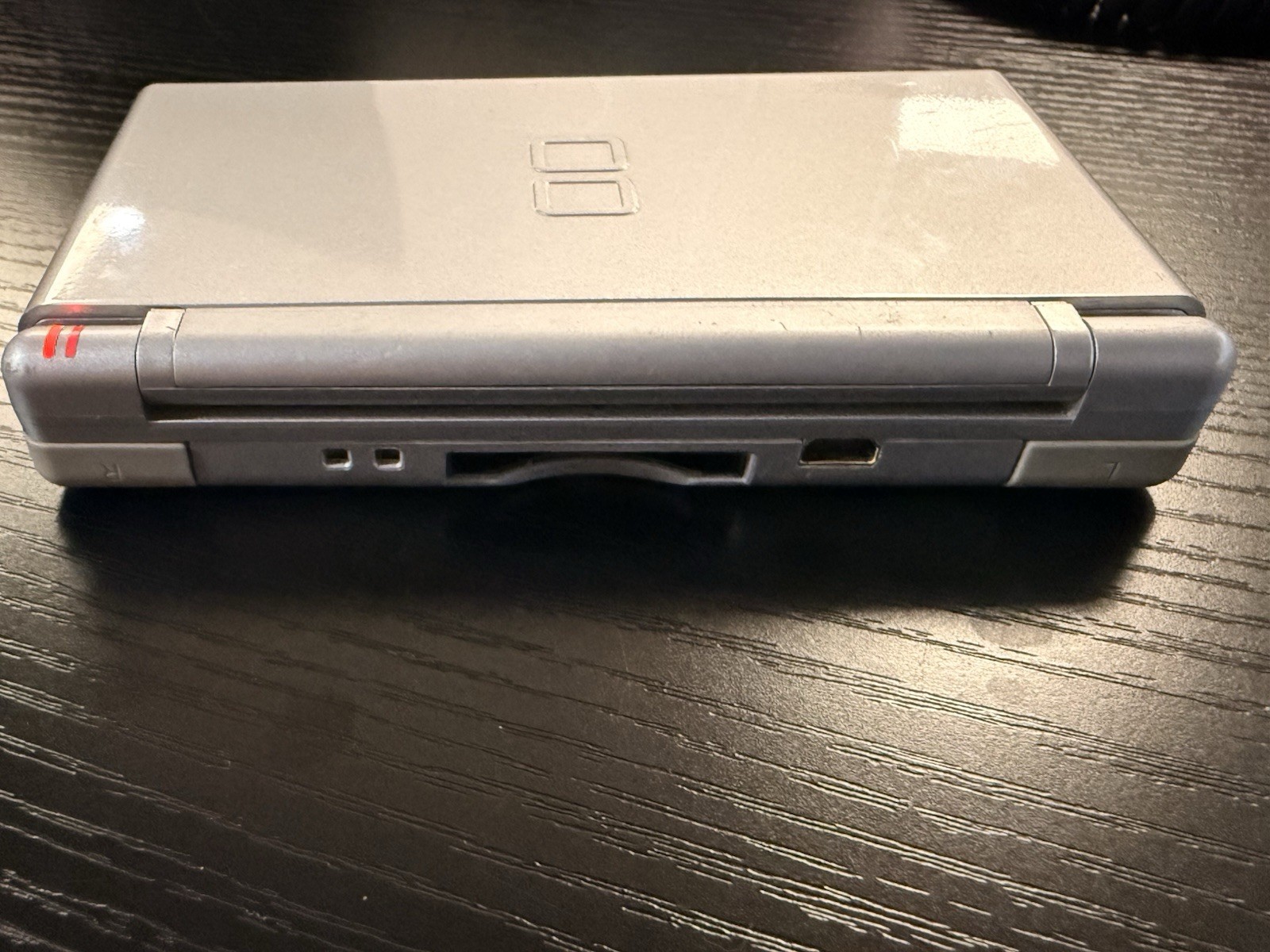 Nintendo DS Lite Silver Handheld Console USG-001 Tested Works Great -No Charger