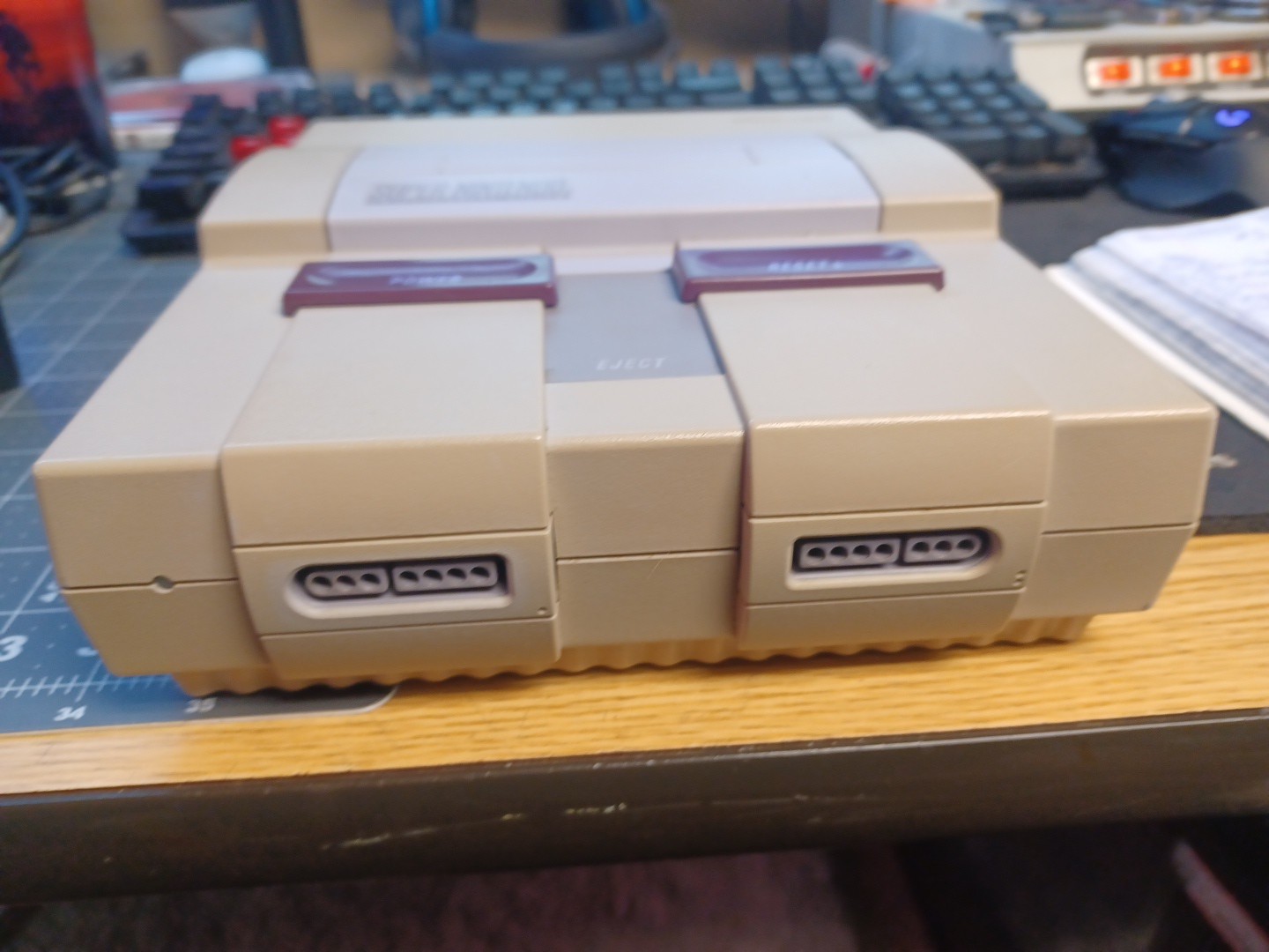 Super Nintendo -SNES SNS-001 Console Only -Tested Working